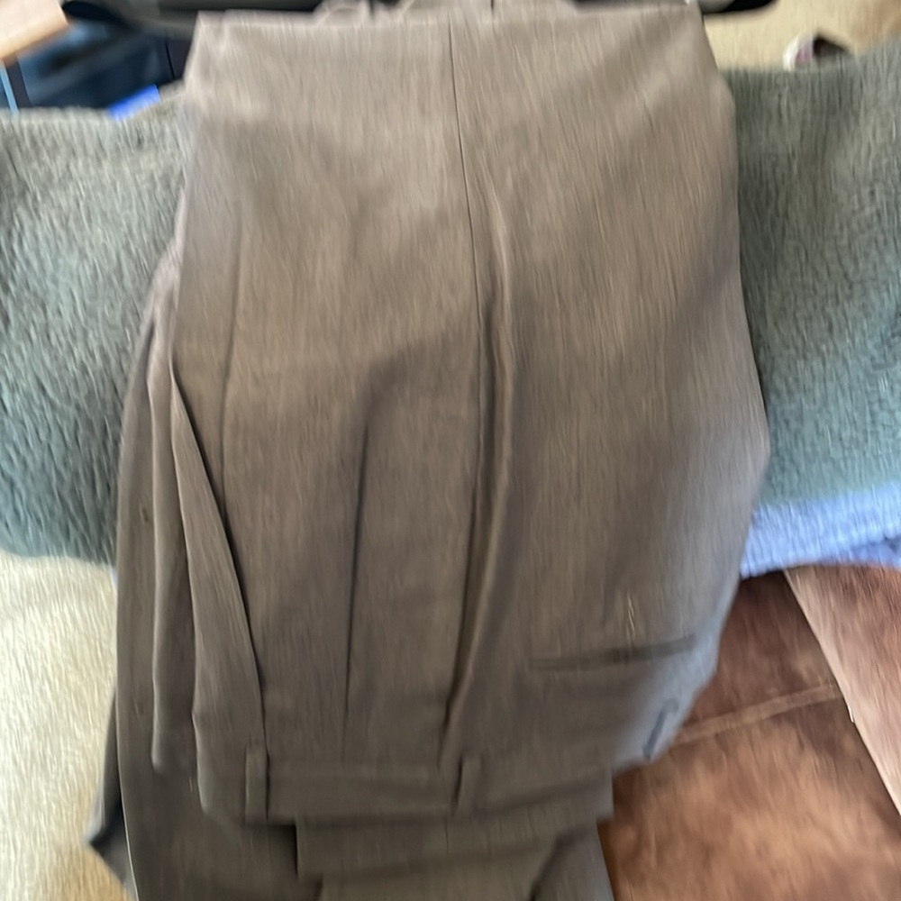 Men’s Banana Republic Sz. 44R Gray Suit Made in Italy Pants 33R - Picture 4 of 5